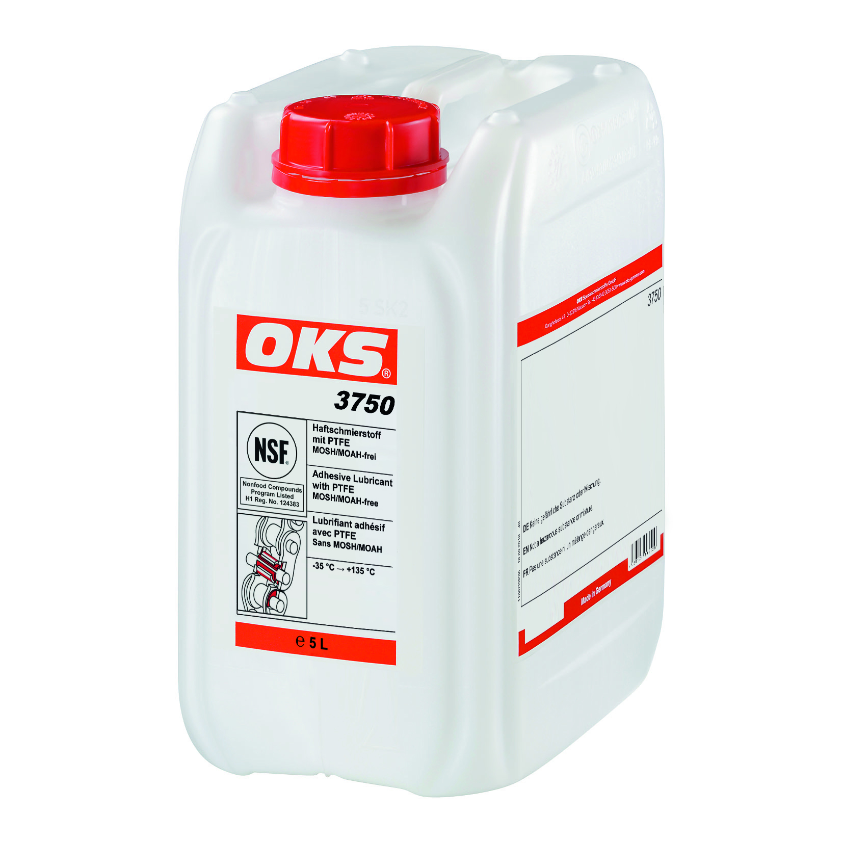 OKS 3750 Food-grade hechtsmeermiddel met PTFE